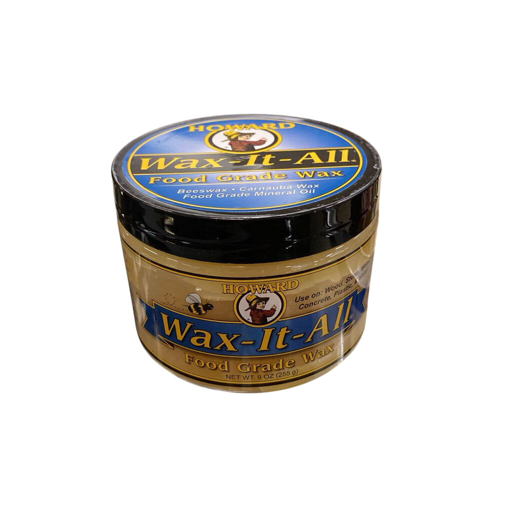 Howard Wax-It-All Food Grade Wax 9oz