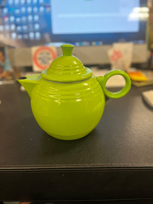 Vintage Copco Fiesta Chartreuse Tea Kettle (No Box)