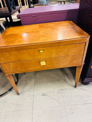 Hickory White Nightstand 19x28x24