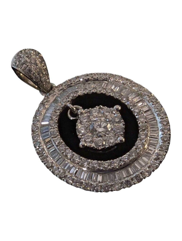 Diamond Pendant 18k White Gold by Miss Daisy's Consignment & Auction House