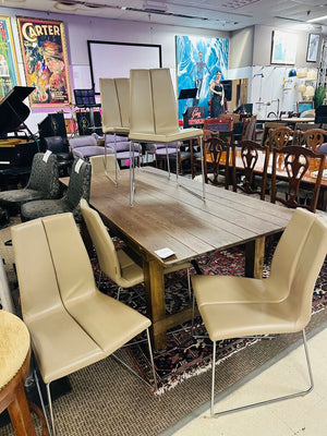 Montis Leather Dining Chairs (set of 6)