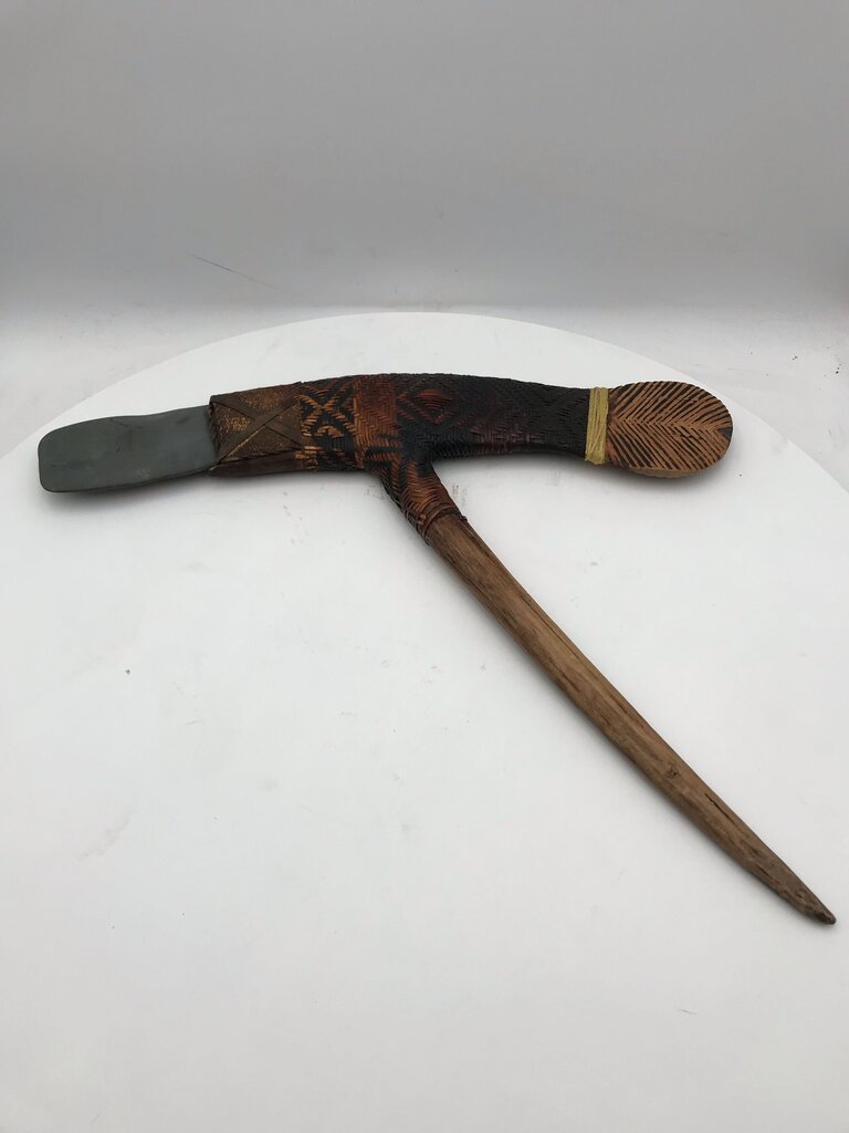 Papua New Guinea Tool (With Stone Set in) Azmat Adze