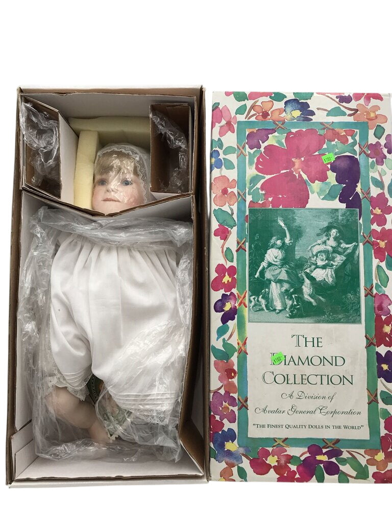 GADCO 1989 "Baby Tessa" Porcelain Doll (Like New in Box) by Miss Daisy's Consignment & Auction House