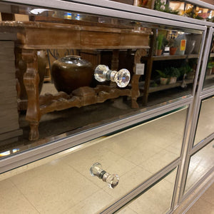 Elegant Decor 6 Drawer Mirrored Dresser 60x18x34
