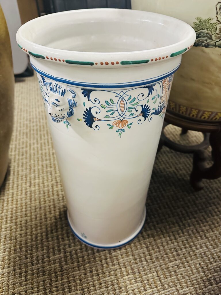 Tall Ceramic Vase 10x19