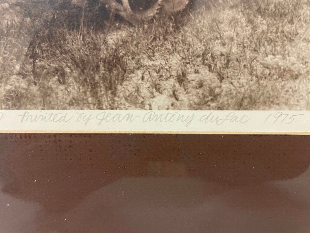 Edward Curtis "Slow Bull The Medicine Man" 1899 Reprinted from Original Negative by Jean Anthony du Lac 1975