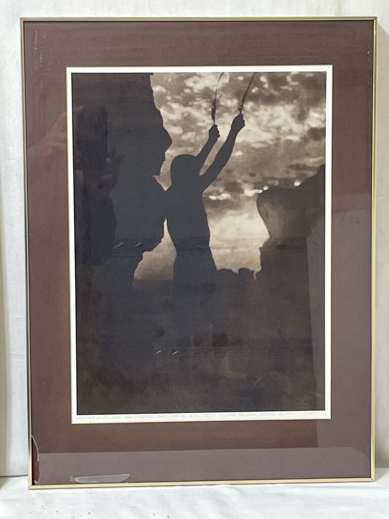 Edward Curtis "Offering to the Sun" 1925 Reprinted from Original Negative by Jean Anthony du Lac 1975