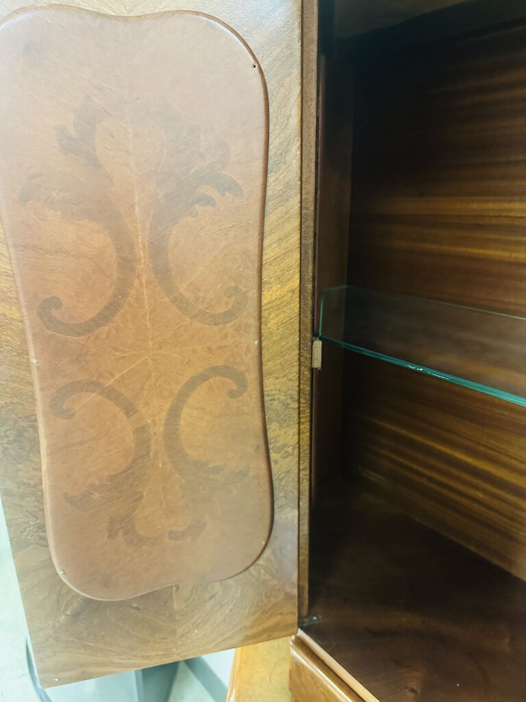 Deco Era French Entry Cabinet 67x16x66