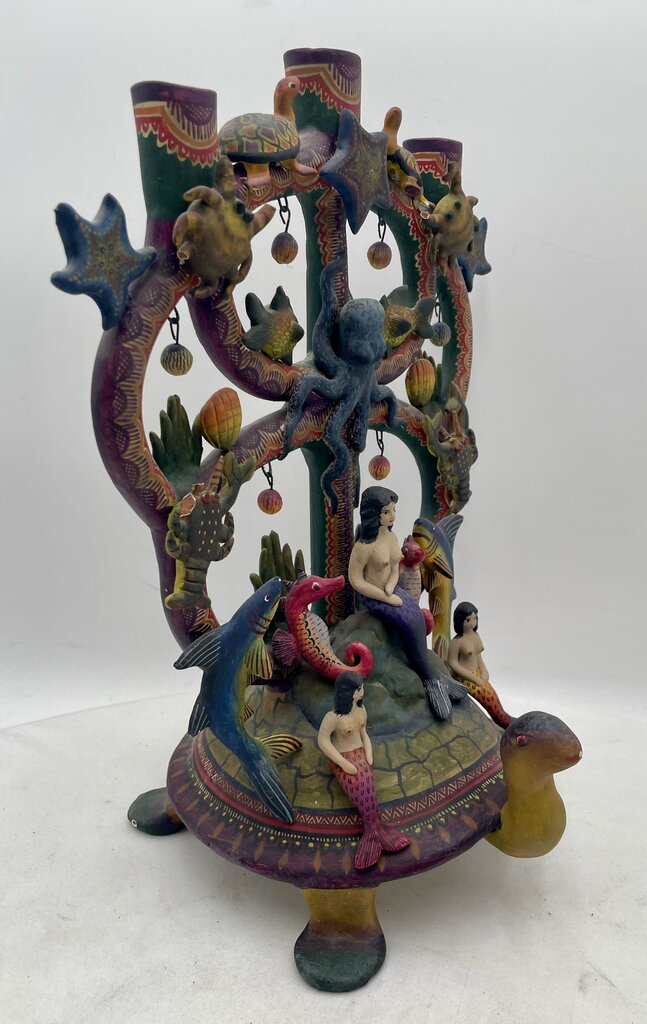 Alfonso Castillo "Candelabra Man" Signed LTD Edition w/ Certificate (Minor Damage)