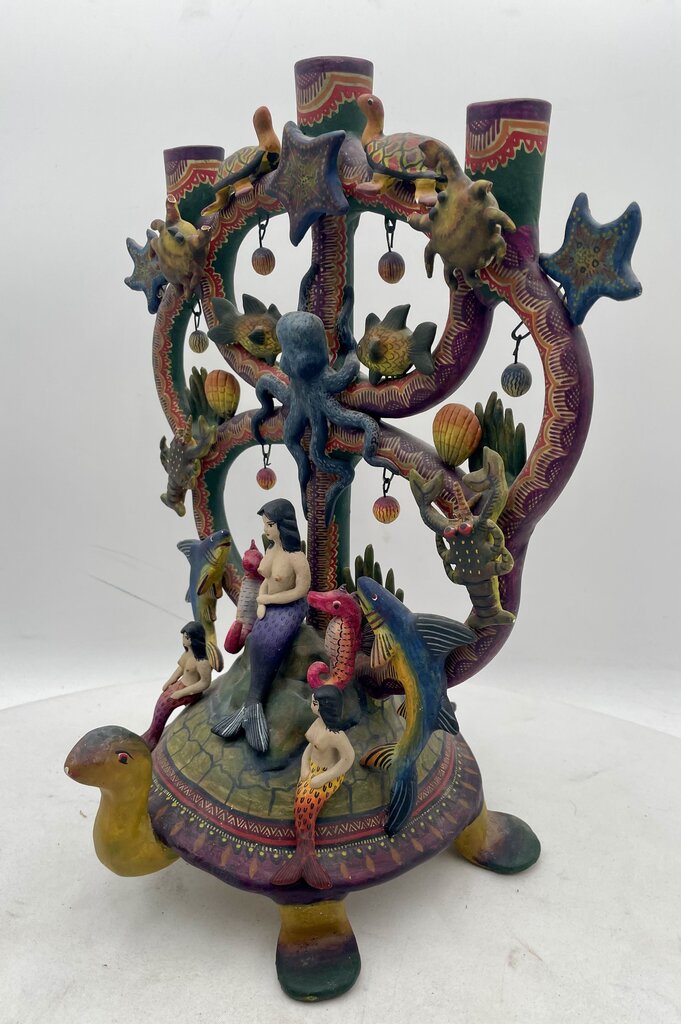 Alfonso Castillo "Candelabra Man" Signed LTD Edition w/ Certificate (Minor Damage)