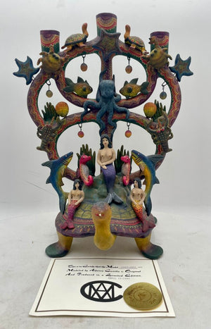 Alfonso Castillo "Candelabra Man" Signed LTD Edition w/ Certificate (Minor Damage)