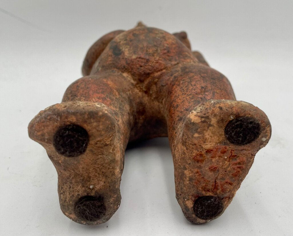 Replica Pre-Columbian Nayarit Female Terracotta Figure Stamped Bottom