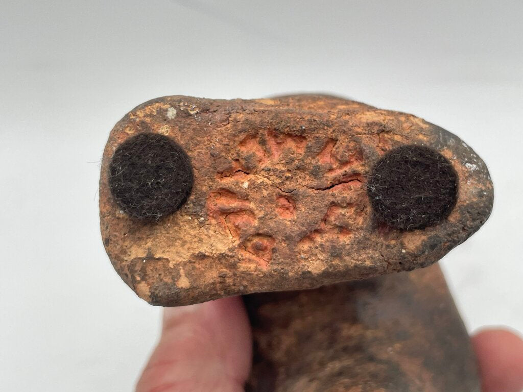 Replica Pre-Columbian Nayarit Female Terracotta Figure Stamped Bottom