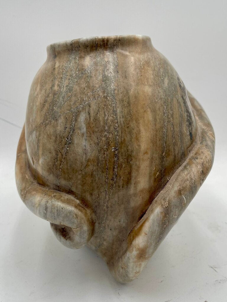 Pre-Columbian Chavin Peru Carved Stone Ceremonial Vessel