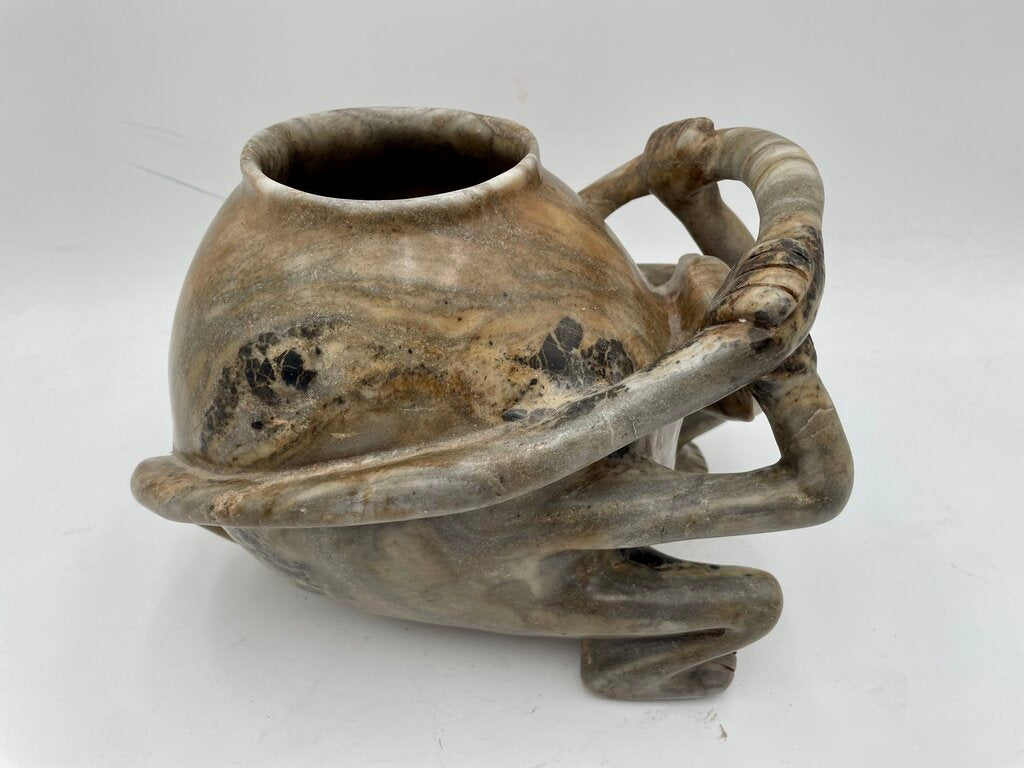 Pre-Columbian Chavin Peru Carved Stone Ceremonial Vessel