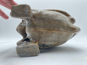 Pre-Columbian Chavin Peru Carved Stone Ceremonial Vessel