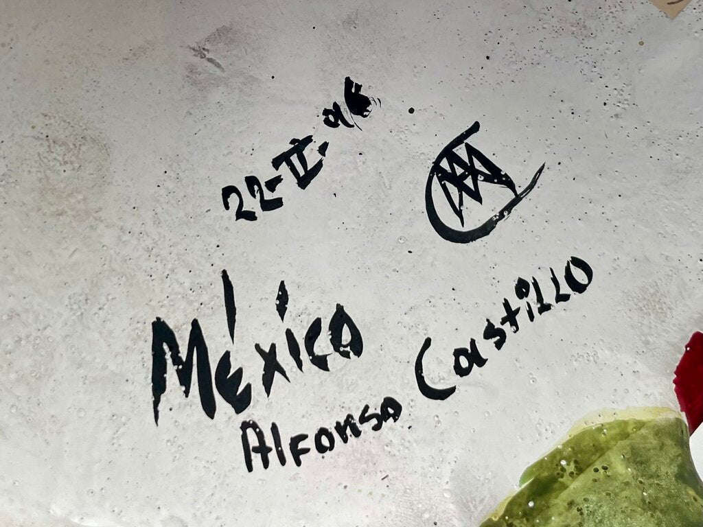 Alfonso Castillo Original Pottery Mermaids and Friends Signed Bottom 96'