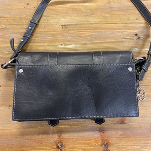 Urban Equestrian Equis Black Leather Crossbody