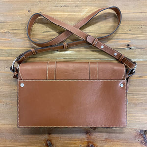 Urban Equestrian Equis Brown Leather Crossbody