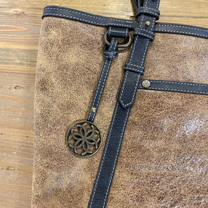 Urban Equestrian Large Jute Tote Bag