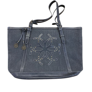 Urban Equestrian Large Lexington Black Tote Bag by Miss Daisy's Consignment & Auction House