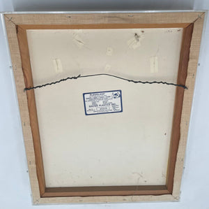 Papua New Guinea Sepik River Fofona Henganofi Chest Ornament Mounted in Acrylic Case