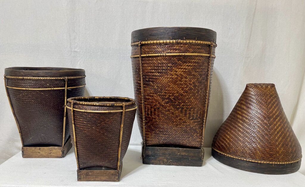 Nesting Palawan Rice Baskets (Damaged) (6Pcs)