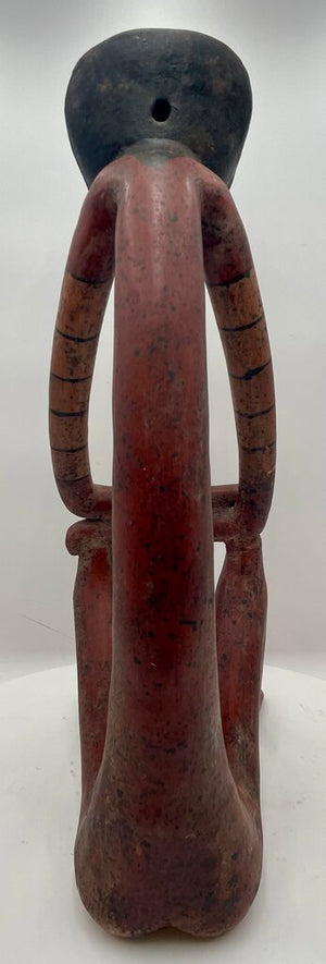 Vintage Replica Mexican Nayarit Seated Sculpture
