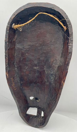 Central Africa Congo Angola Chokwe Mwana Pwo Carved Tribal Mask Signed Musili