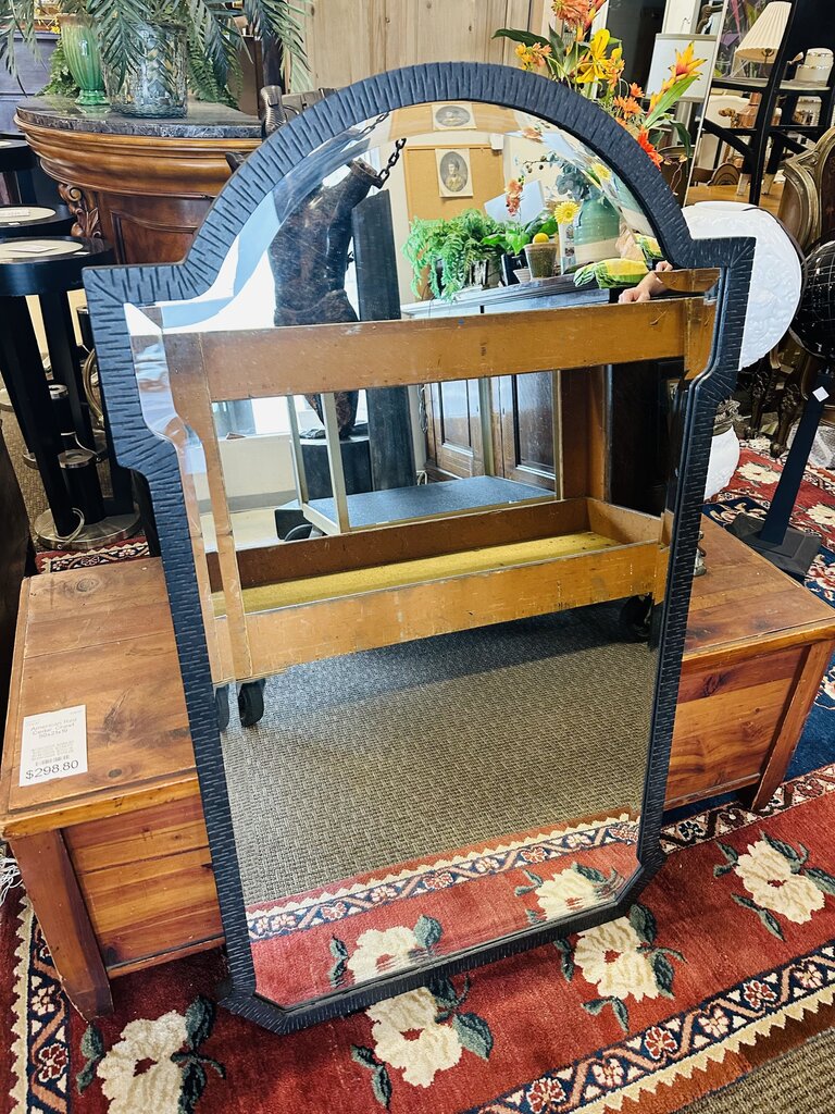 Arch Top Metal Frame Mirror 48x29