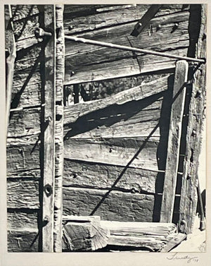 B&W Still Life Wooden Crate by Trudy 1978