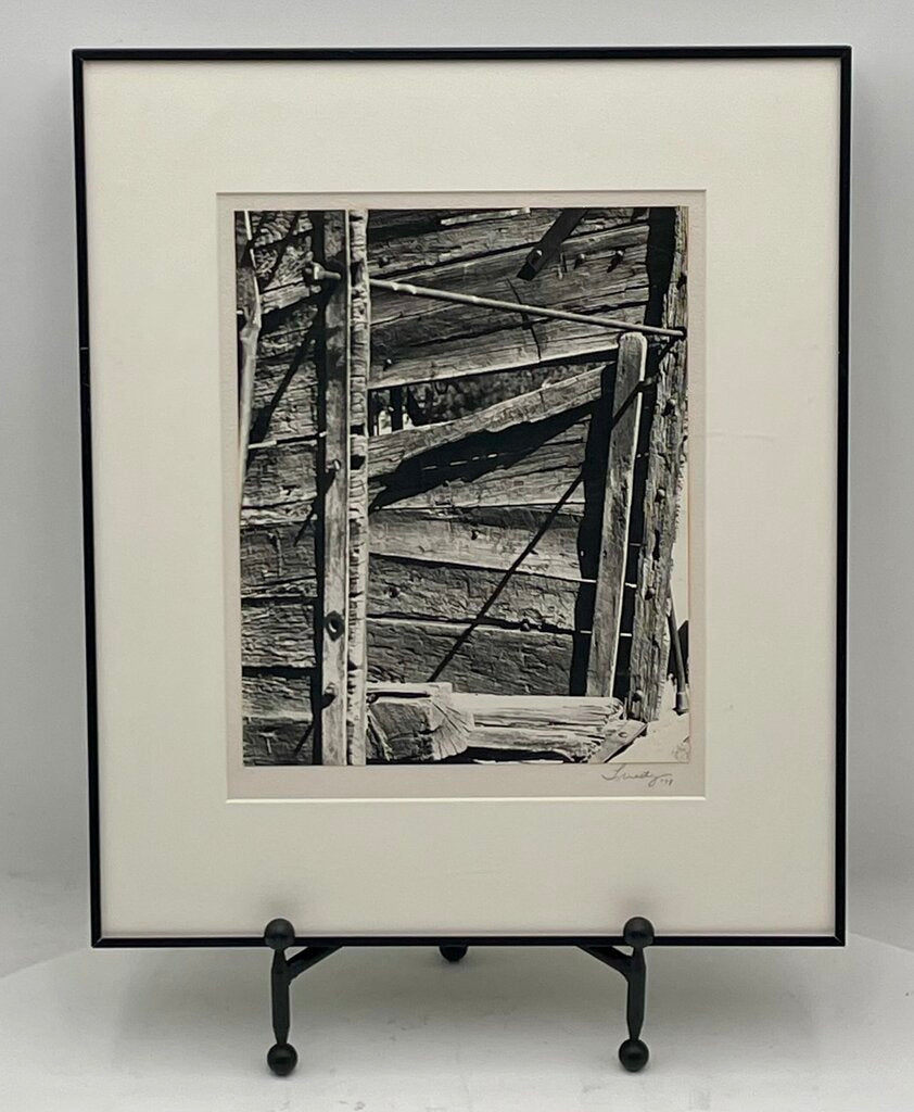 B&W Still Life Wooden Crate by Trudy 1978