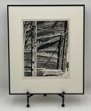 B&W Still Life Wooden Crate by Trudy 1978