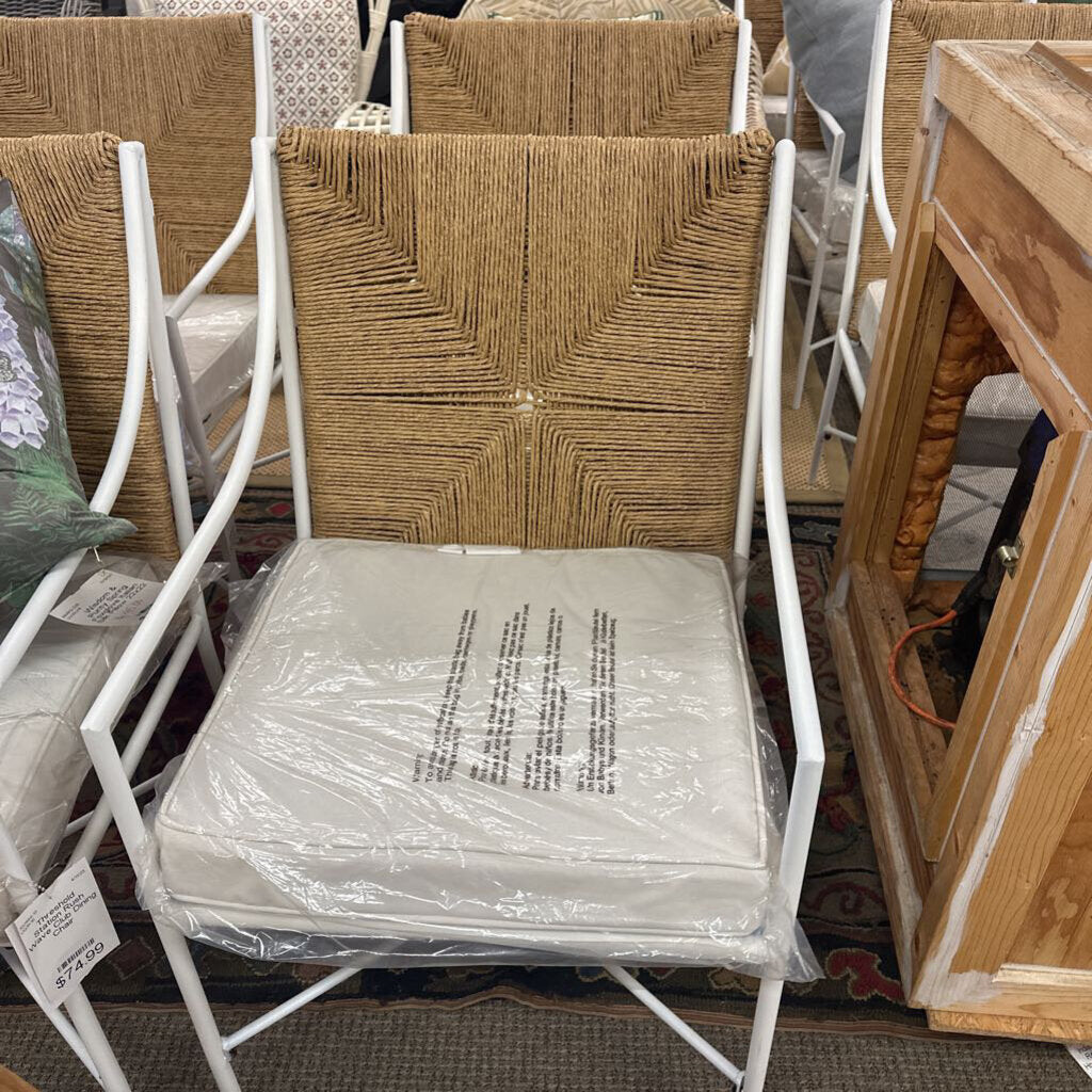 Threshold Stanton Handwoven Resin Wicker Chairs