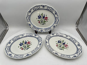 Vintage Johnson Brothers English Provincial Ironstone Scalloped Edge Oval Platter 12"