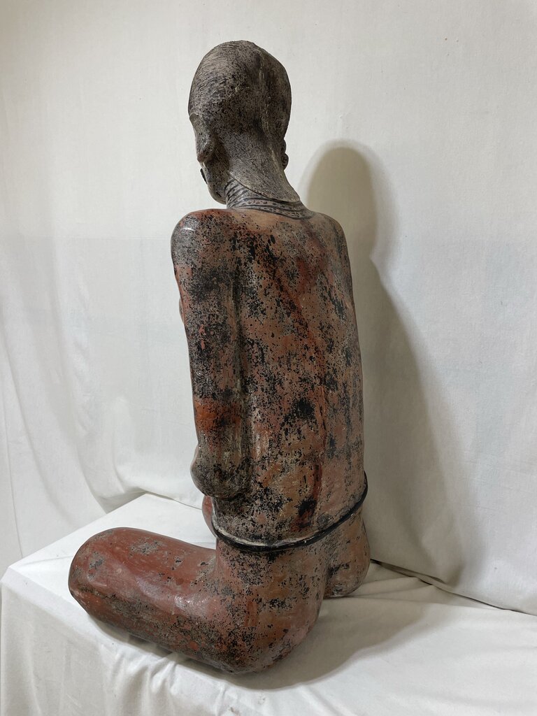 Large Replica Nayarit Seated Female Fertility Goddess