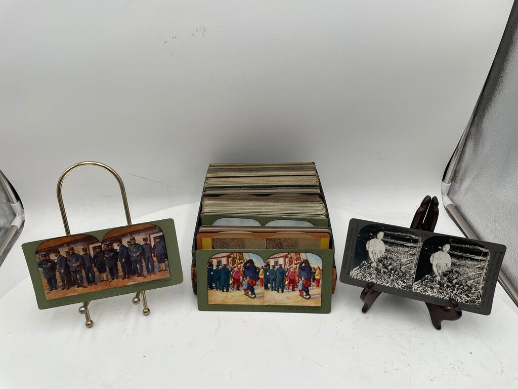Early 20th C. Keystone Stereoscope Viewer Cards (147 Pcs)