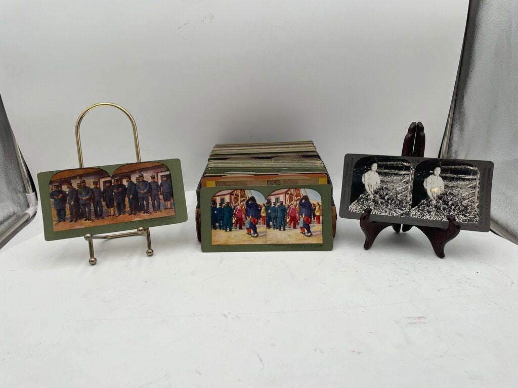 Early 20th C. Keystone Stereoscope Viewer Cards (147 Pcs)