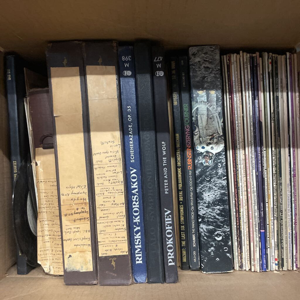 Various Antique and Vintage Classical Vinyl Collections