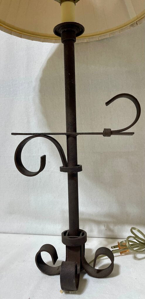 Modern Wrought Iron Table Lamp