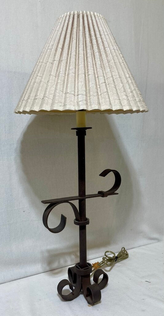 Modern Wrought Iron Table Lamp