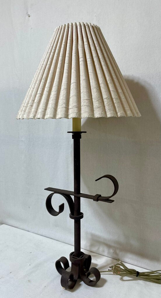 Modern Wrought Iron Table Lamp