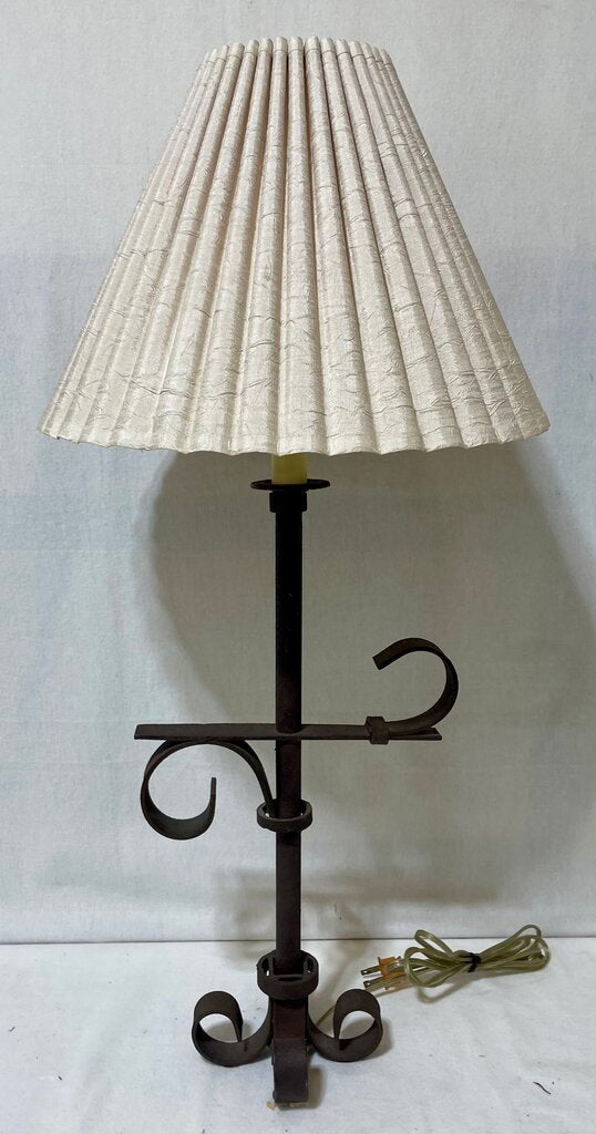 Modern Wrought Iron Table Lamp