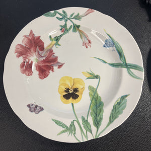 Spode English Floral Pansy 9" Luncheon Plate $10 Each