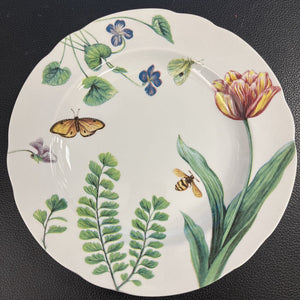 Spode English Floral Tulip 9" Luncheon Plate $10 Each
