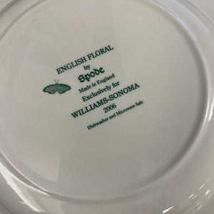 Spode English Floral Tulip 9" Luncheon Plate $10 Each