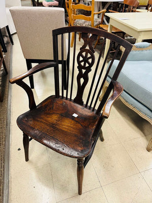 18 Century American Oak Windsor Armchair
