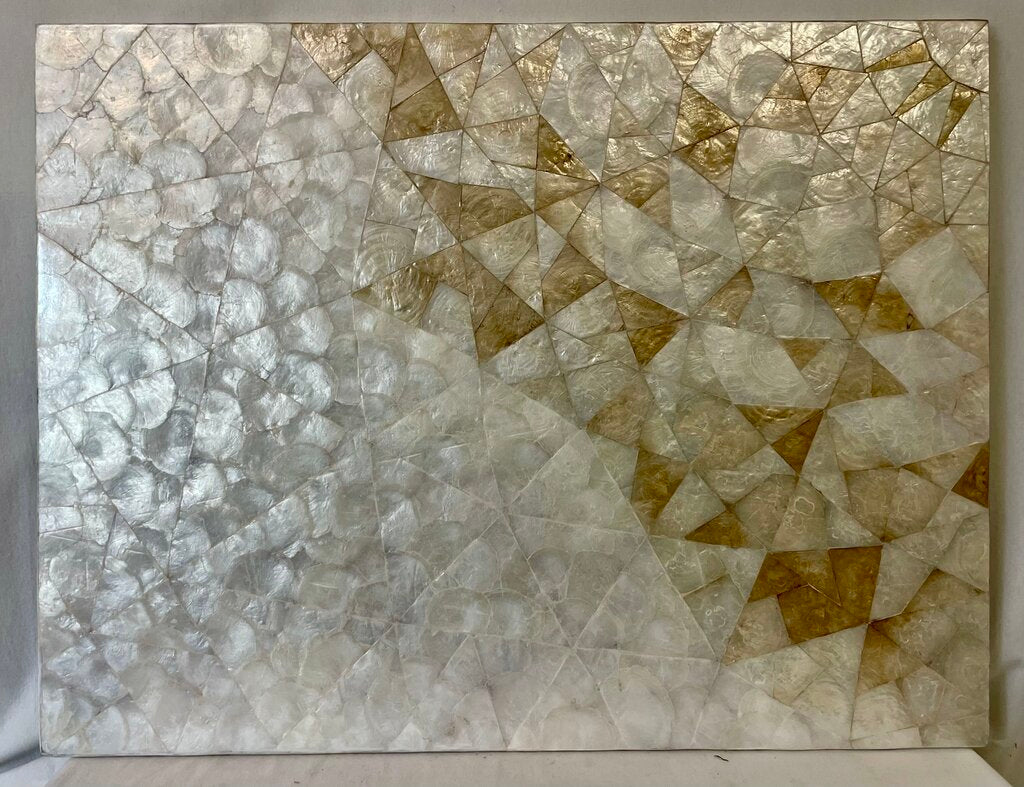 West Elm Capiz Shell Wall Art "Crystal Formation"