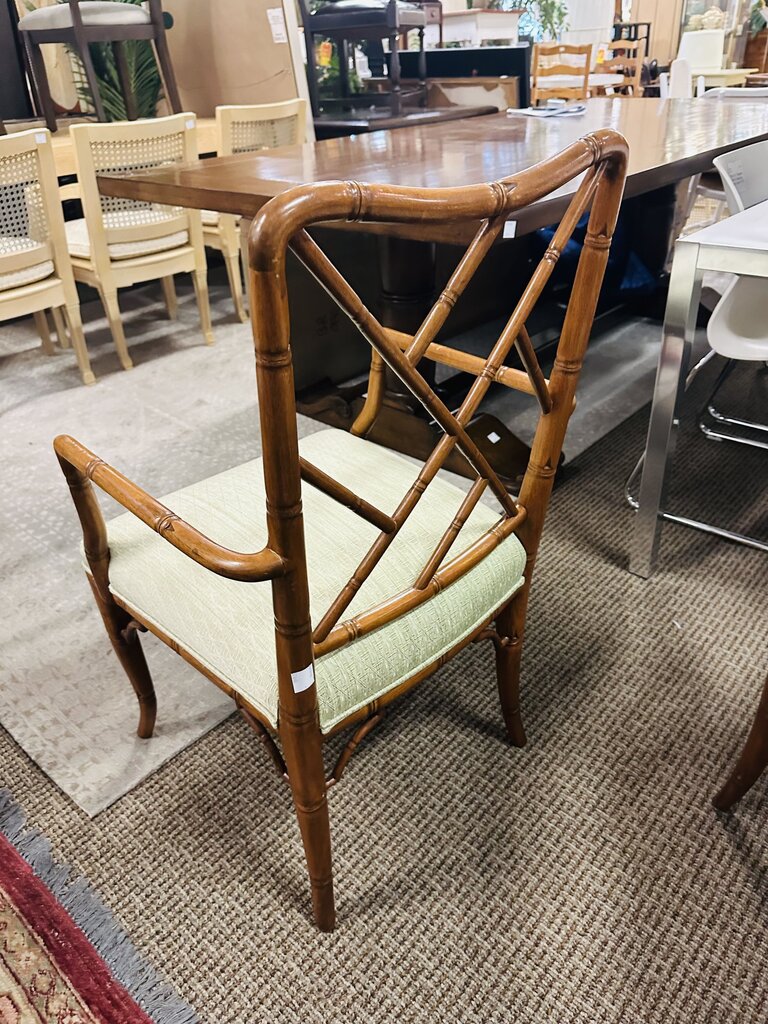 Charlotte Horstmann Circle Bamboo Chairs (pair )