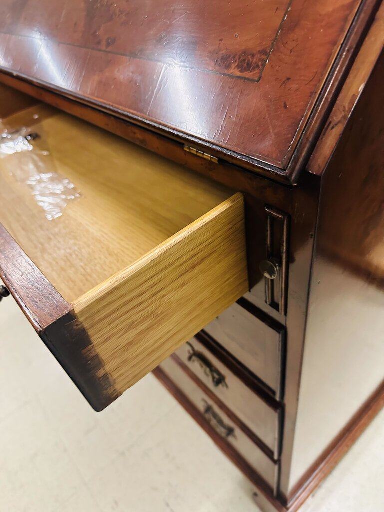 Vintage Secretary Bookcase 30x20x88
